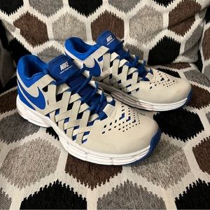 Nike Men's Lunar Fingertrap TR Size 10 Blue 898066-014
